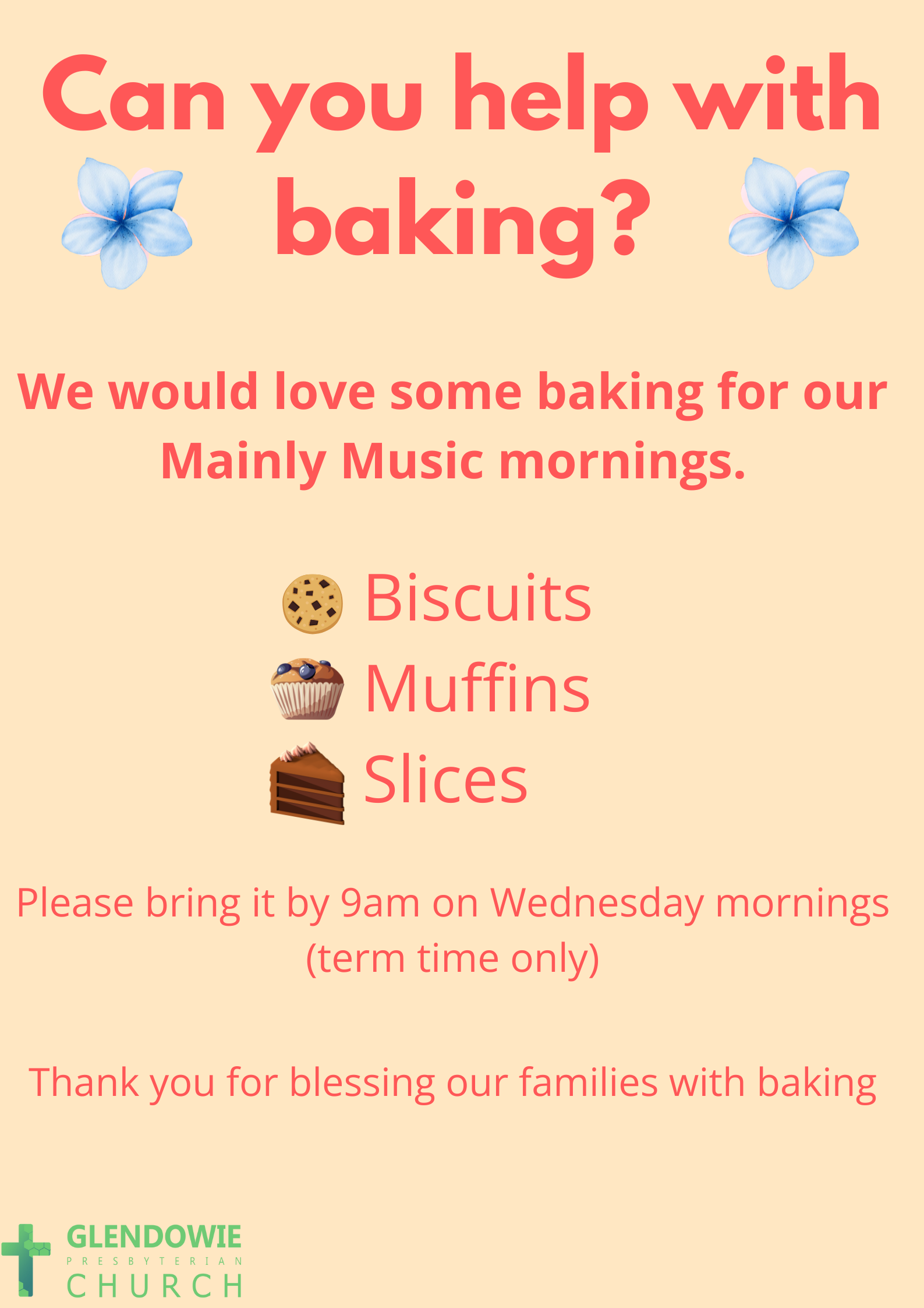 Mainly Music Baking